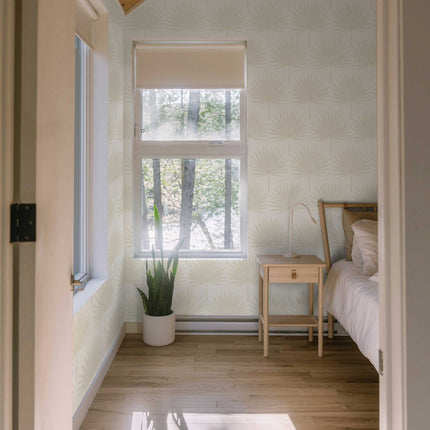 Tempaper Stamped Palm Peel and Stick Wallpaper