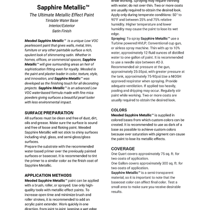 Meoded Sapphire Metallic