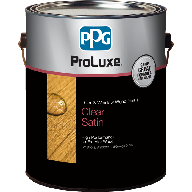 PPG SIKKENS DOOR & WINDOW - CLEAR - SATIN - GAL - SIK48003 - Marketplace Paints