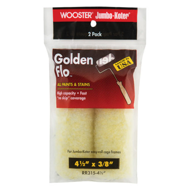 Wooster Jumbo-Koter Golden Flo - 2pk - RR315 - Marketplace Paints