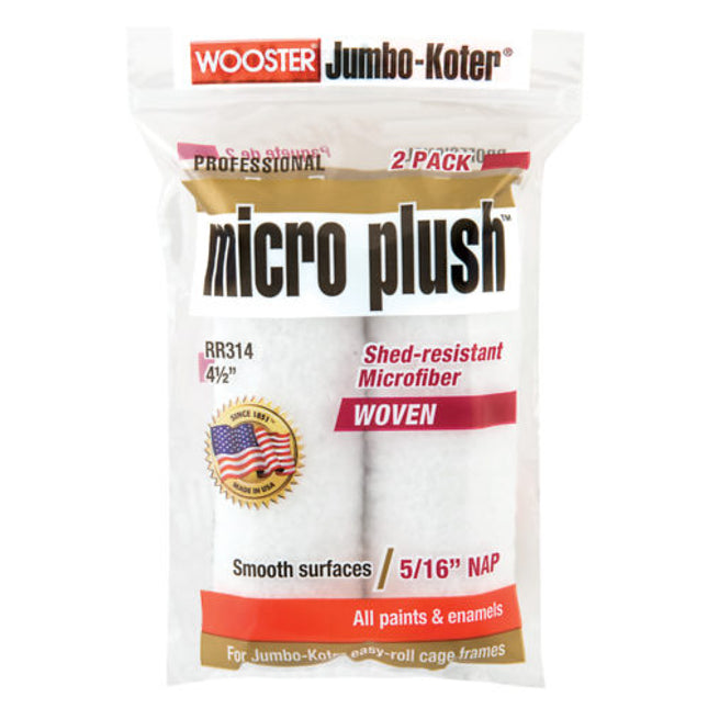 Wooster Jumbo-Koter Micro Plush - 2pk - RR314 - 5/16 - Marketplace Paints