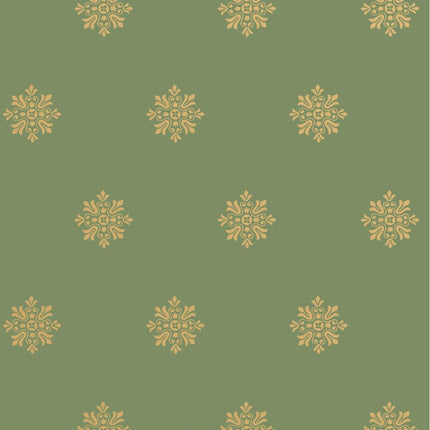 Farrow & Ball Brockhampton Star Gold Wallpaper