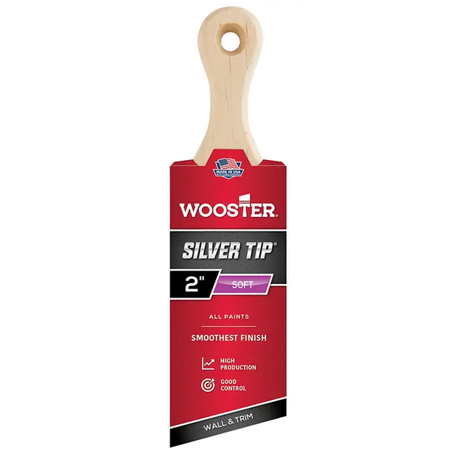 Wooster Silver Tip - Short Angle - 5225 - 2" - Marketplace Paints