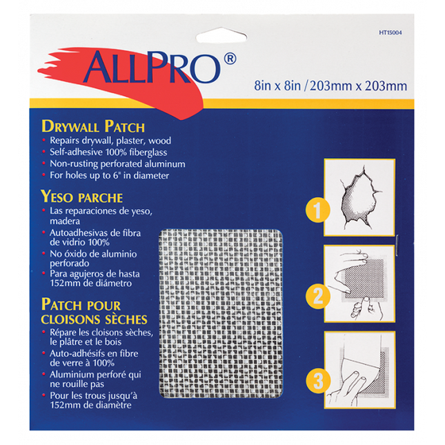 Allpro Aluminum Wall Patch - 8x8 - HT15004 - Marketplace Paints