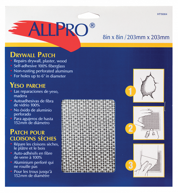 Allpro Aluminum Wall Patch - 8x8 - HT15004 - Marketplace Paints
