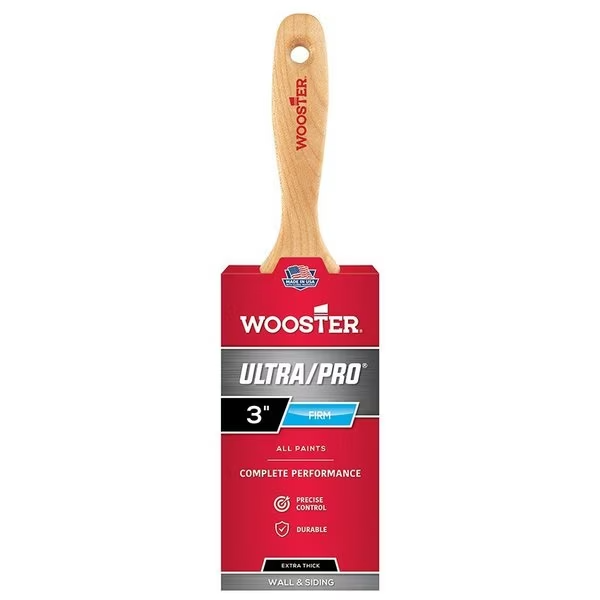 Wooster Ultra Pro Thick Handle Firm - Flat - 4173 - Marketplace Paints