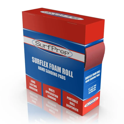 SurfPrep Soft Flex Foam Red Pad ROLL - 5x5 - Marketplace Paints