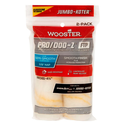 Wooster Jumbo-Koter Pro/Doo-Z FTP - 2pk - RR381 - 3/8 - Marketplace Paints
