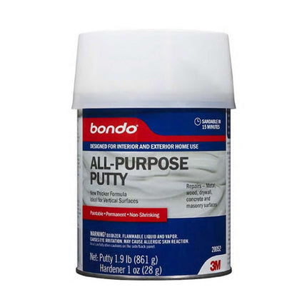 Bondo All Purpose Putty Int-Ext - QT - 20052