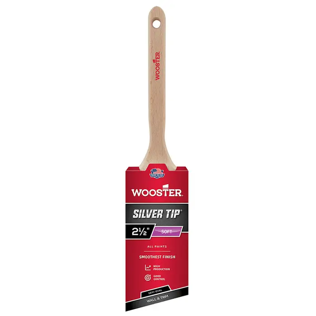 Wooster Silver Tip Semi-Oval - Angle - 5228 - Marketplace Paints
