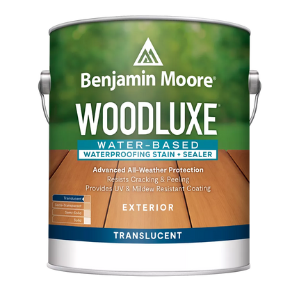 Woodluxe Water-Based Waterproofing Stain + Sealer - Translucent - Marketplace Paints