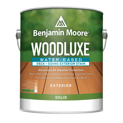 Woodluxe® Water-Based Deck + Siding Exterior Stain - Solid - Marketplace Paints