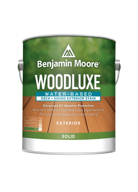 Woodluxe® Water-Based Deck + Siding Exterior Stain - Solid - Marketplace Paints
