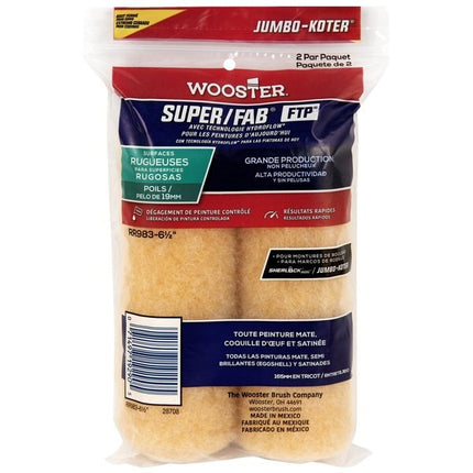 Wooster Jumbo-Koter Super/Fab FTP - 2pk - RR983 - 3/4 - Marketplace Paints