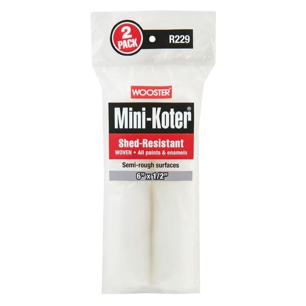 Wooster Mini-Koter Cover - 2pk - R229 - 1/2 - Marketplace Paints