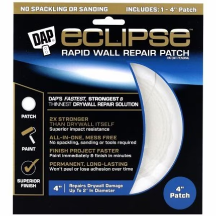 DAP Eclipse Rapid Repair Wall Patch - 4" - 50871