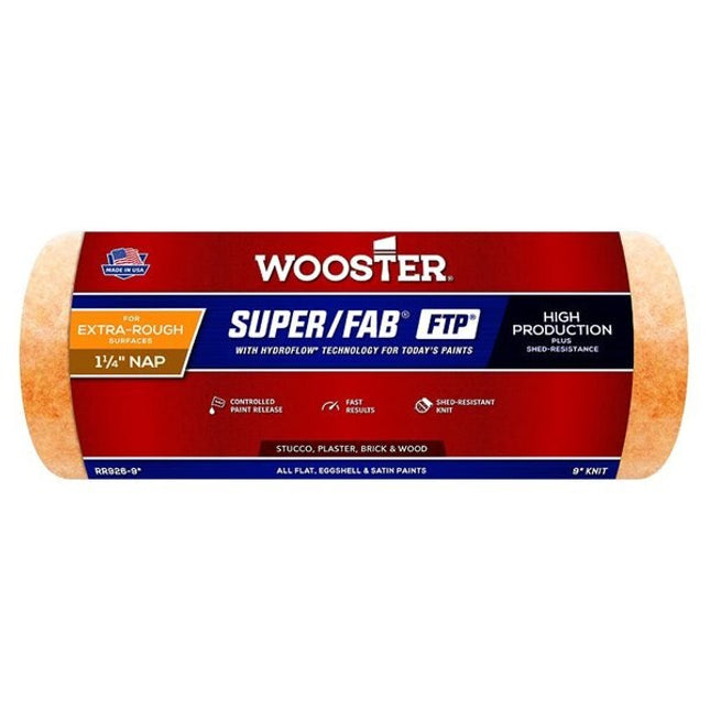 Wooster Super/Fab FTP Cover - RR926 - 1 1/4 - 9" - Marketplace Paints