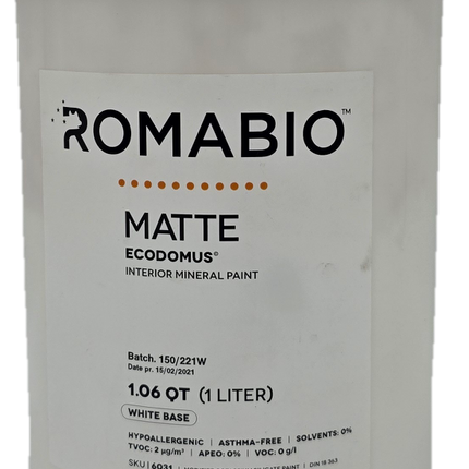 Romabio Ecodomus Mineral Paint - Matte