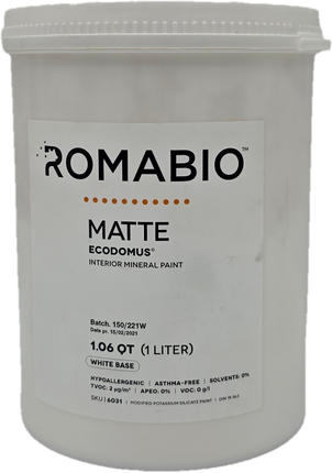 Romabio Ecodomus Mineral Paint - Matte