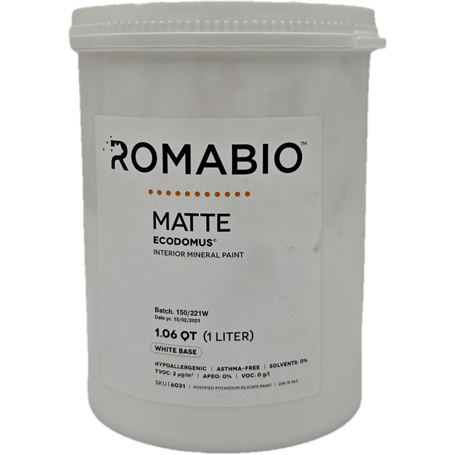 Romabio Ecodomus Mineral Paint - Matte