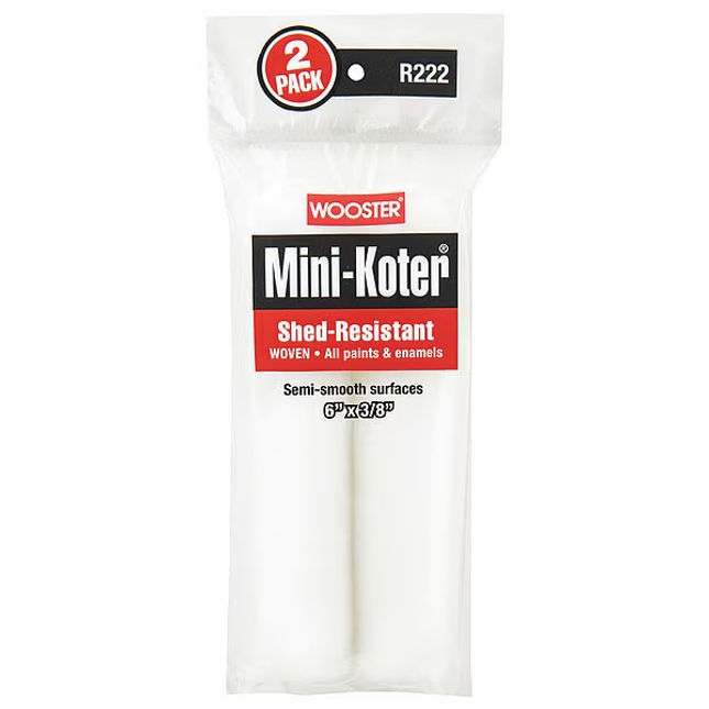 Wooster Mini-Koter Cover - 2pk - R222 - 3/8 - Marketplace Paints