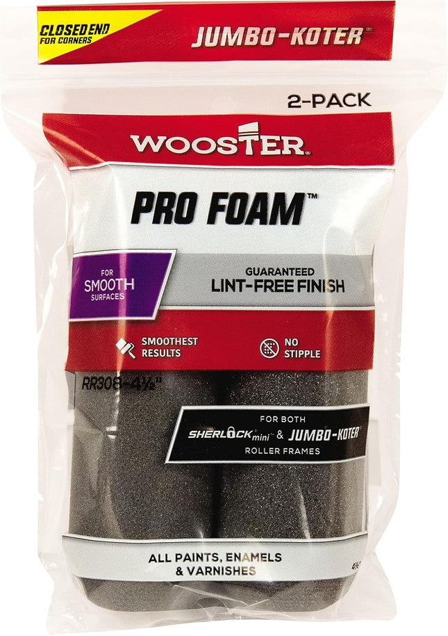 Wooster Jumbo-Koter Pro Foam 2-Pack 3/8" Nap