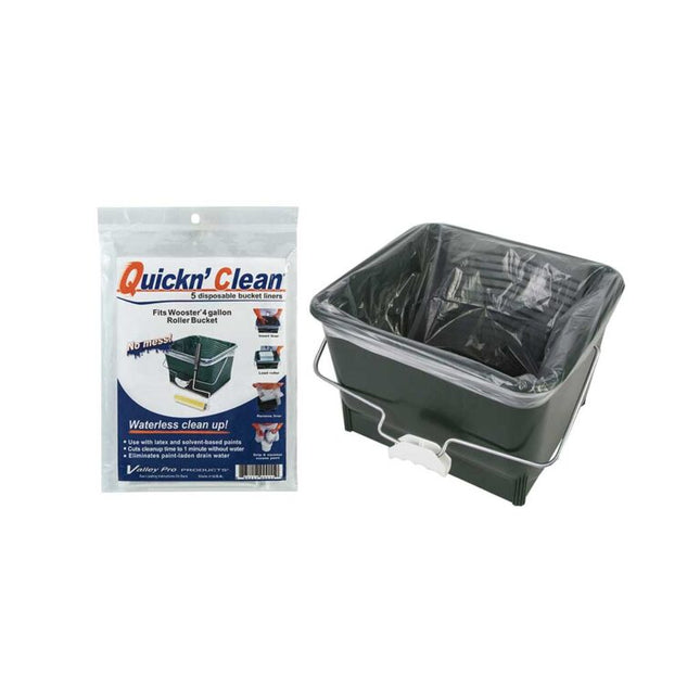 Wooster Green Bucket Bag Liner 5-Pack