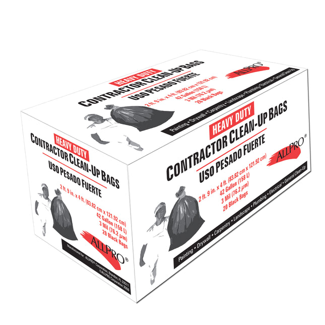 Allpro Heavy-Duty Contractor Bags - Box of 20 - FG-A0153-03 - Marketplace Paints