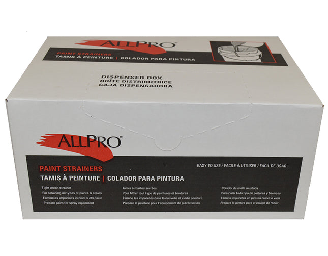 Allpro Elastic Top Strainer - 5gal - Case - 38115 - Marketplace Paints