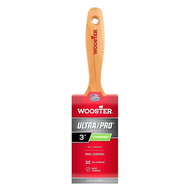 Wooster Ultra Pro Sable Extra Firm - Flat - 4157 - 3" - Marketplace Paints